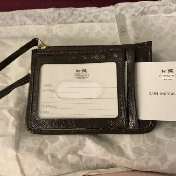 Coach Keychain Wristlet - Picture 3 of 12